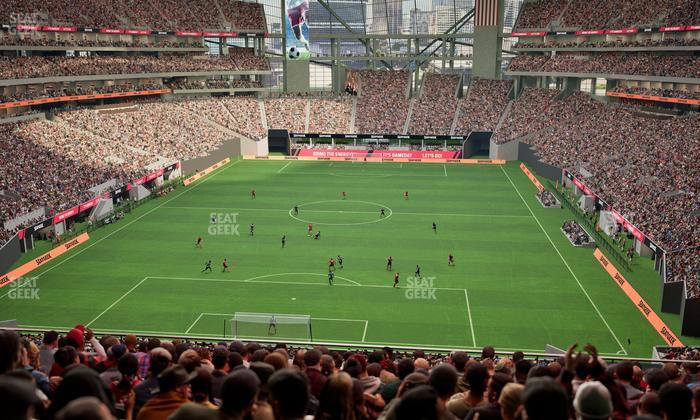 Mercedes-Benz Stadium - Section 223 Seat View