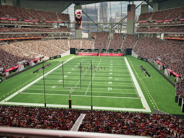Mercedes-Benz Stadium - Section 223 Seat View