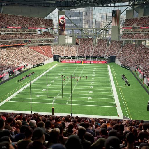 Mercedes-Benz Stadium - Section 224 Lft Seat View