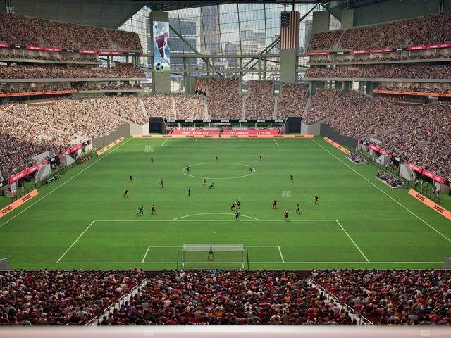 Mercedes-Benz Stadium - Section 224 Seat View