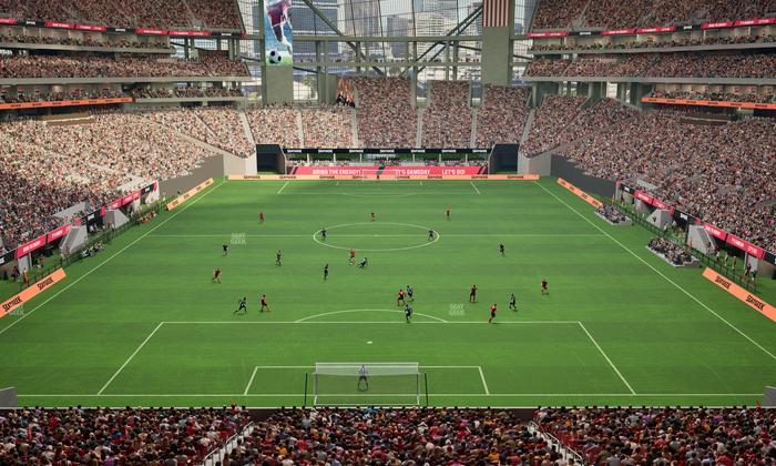 Mercedes-Benz Stadium - Section 224 Seat View