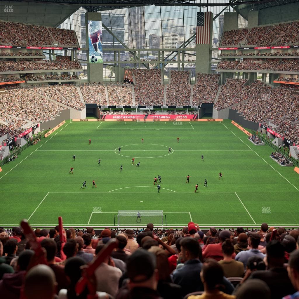 Mercedes-Benz Stadium - Section 224 Seat View