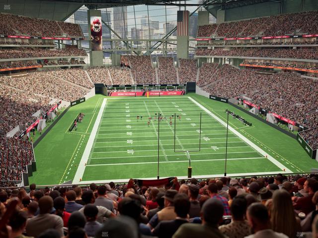 Mercedes-Benz Stadium - Section 225 Seat View