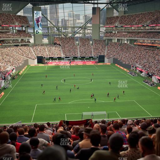 Mercedes-Benz Stadium - Section 225 Seat View