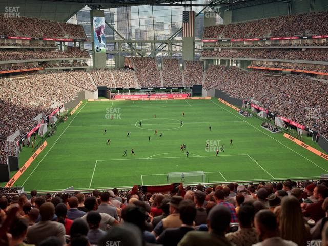 Mercedes-Benz Stadium - Section 225 Seat View