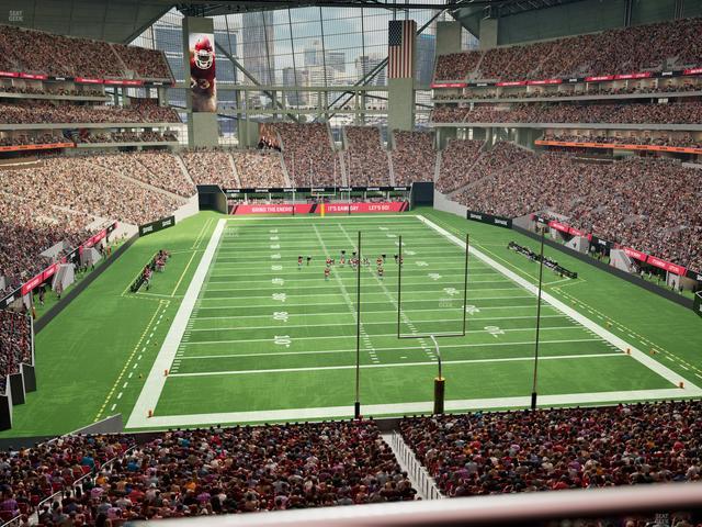 Mercedes-Benz Stadium - Section 225 Seat View