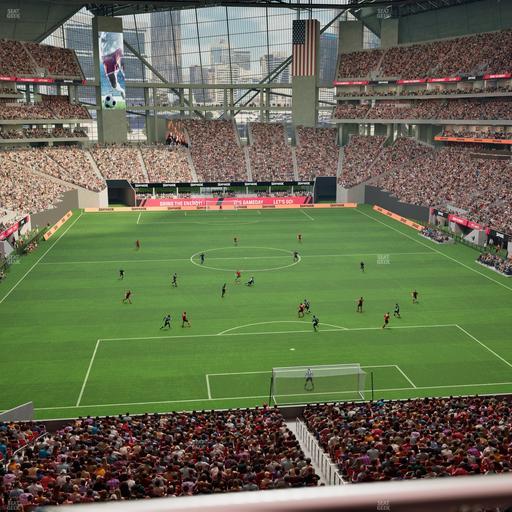 Mercedes-Benz Stadium - Section 225 Seat View