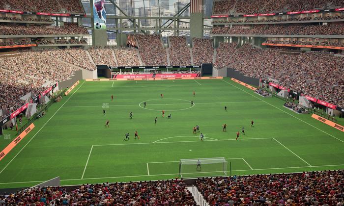 Mercedes-Benz Stadium - Section 225 Seat View