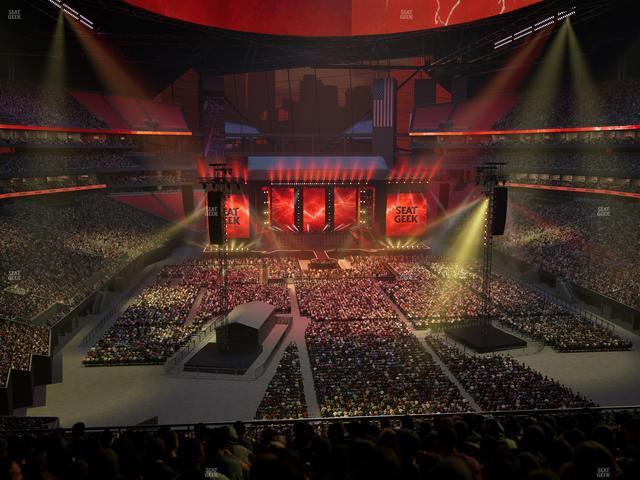 Mercedes-Benz Stadium - Section 225 Seat View