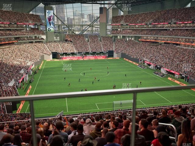 Mercedes-Benz Stadium - Section 226 Seat View