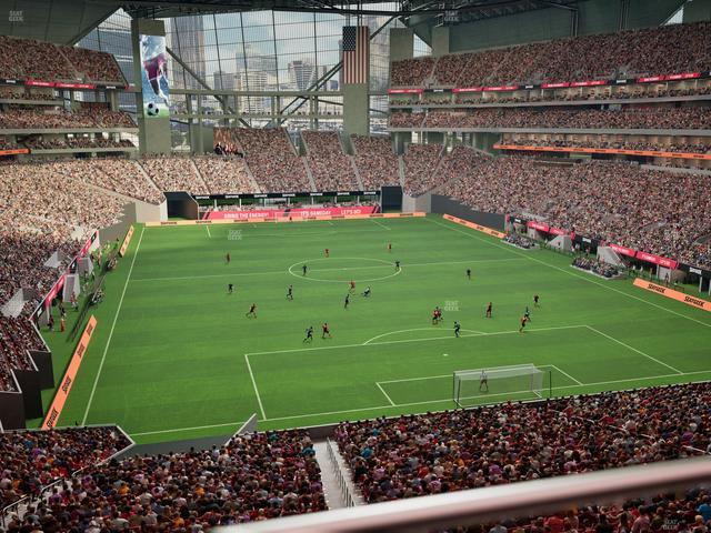 Mercedes-Benz Stadium - Section 226 Seat View