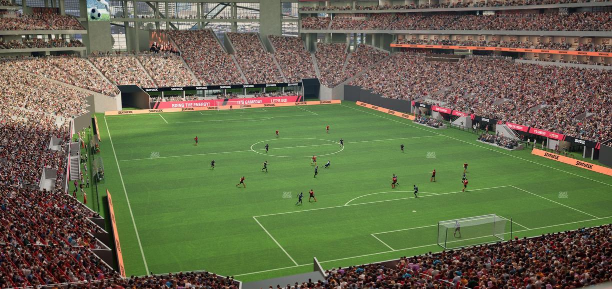 Mercedes-Benz Stadium - Section 227 Seat View