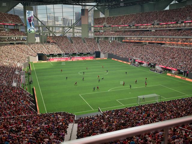Mercedes-Benz Stadium - Section 227 Seat View