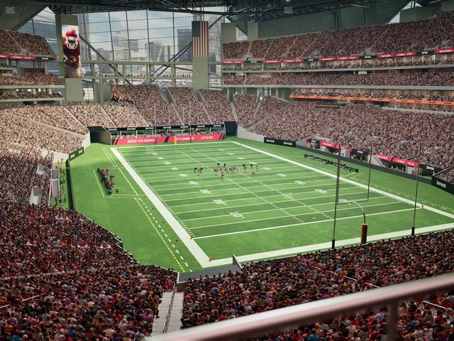 Mercedes-Benz Stadium - Section 227 Seat View