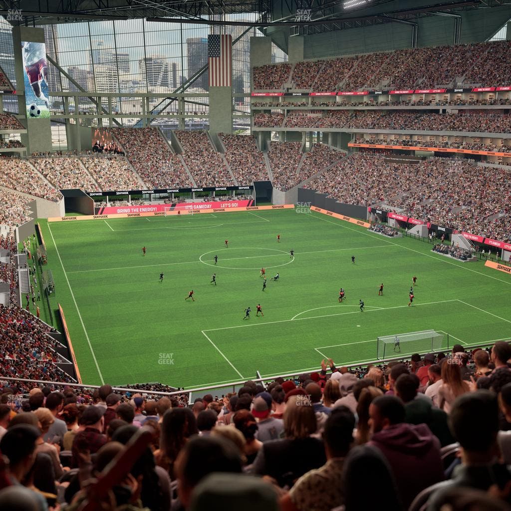 Mercedes-Benz Stadium - Section 227 Seat View