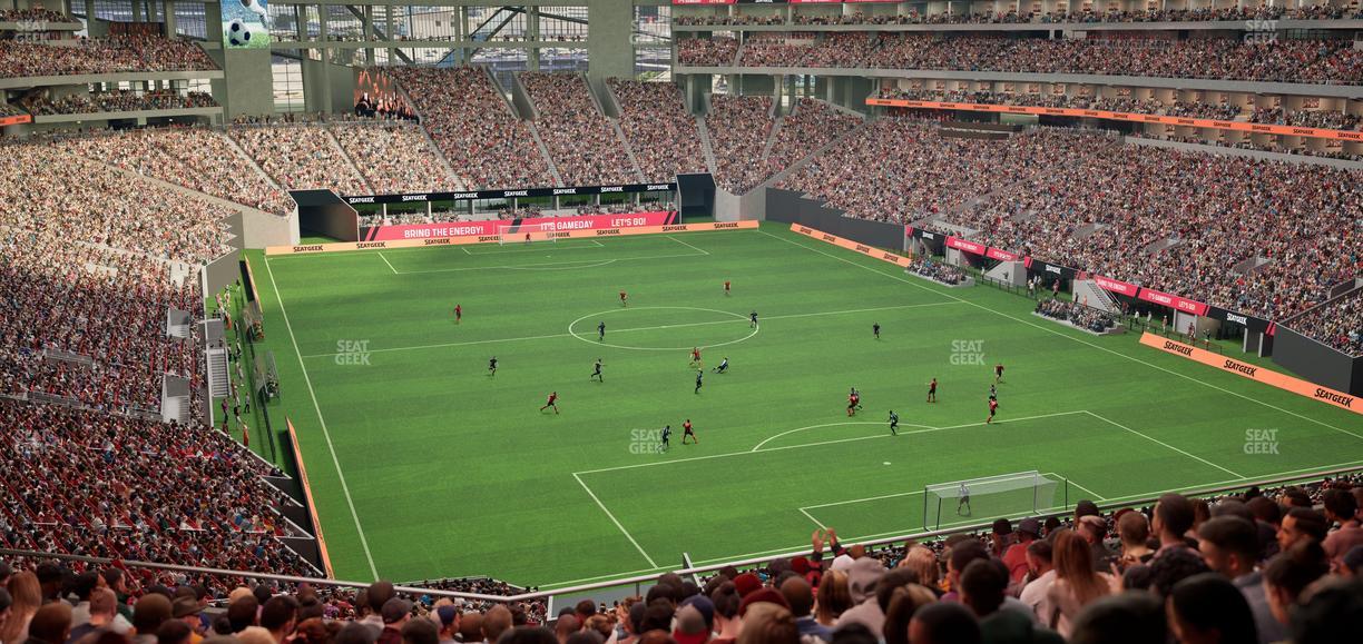 Mercedes-Benz Stadium - Section 227 Seat View