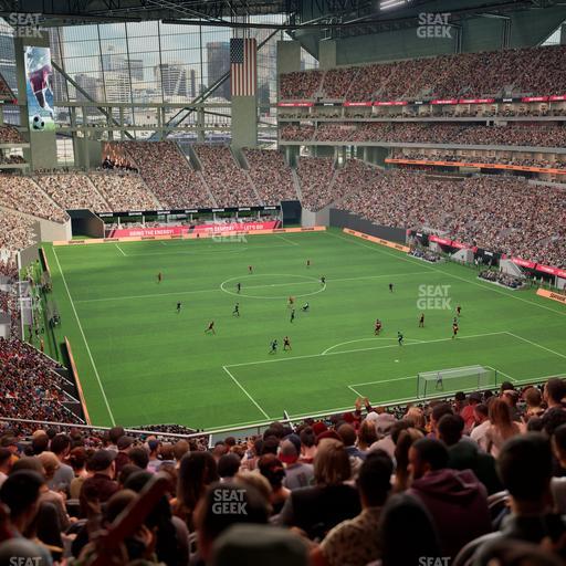 Mercedes-Benz Stadium - Section 227 Seat View