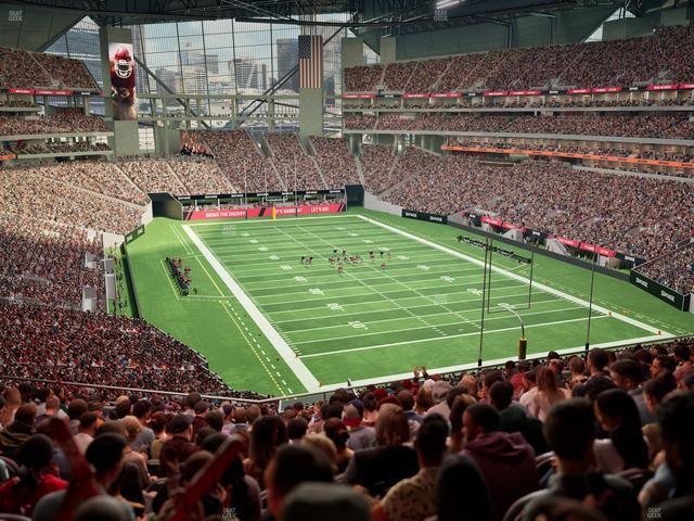 Mercedes-Benz Stadium - Section 227 Seat View