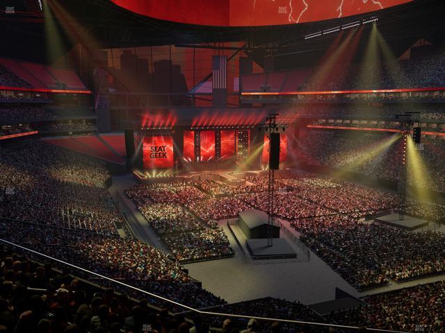 Mercedes-Benz Stadium - Section 228 Seat View