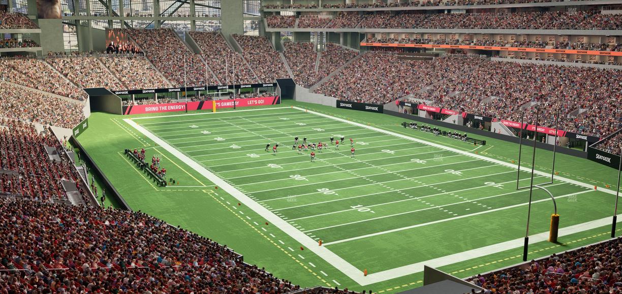 Mercedes-Benz Stadium - Section 228 Seat View