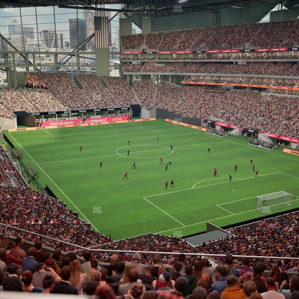 Mercedes-Benz Stadium - Section 228 Seat View