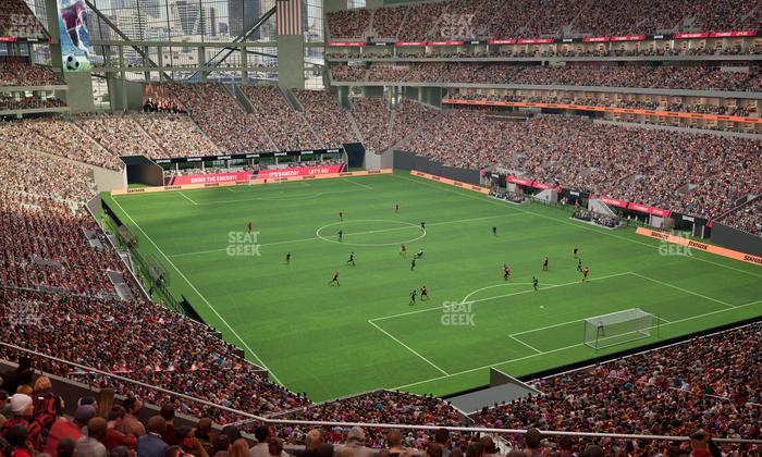 Mercedes-Benz Stadium - Section 228 Seat View