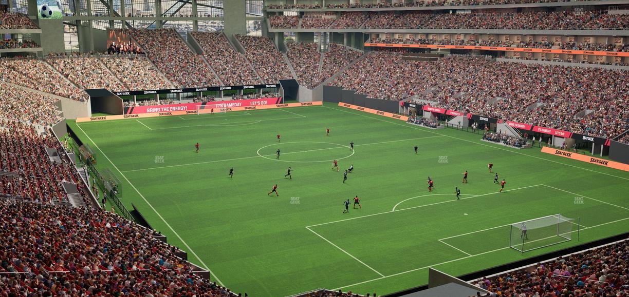 Mercedes-Benz Stadium - Section 228 Seat View