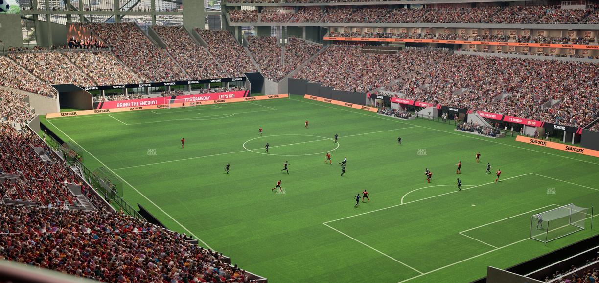 Mercedes-Benz Stadium - Section 229 Seat View