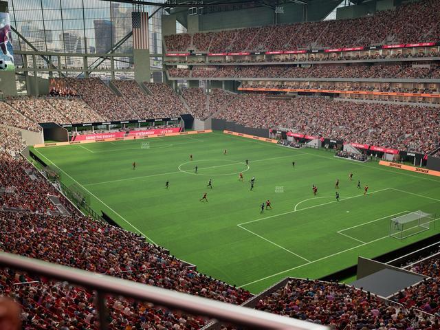 Mercedes-Benz Stadium - Section 229 Seat View