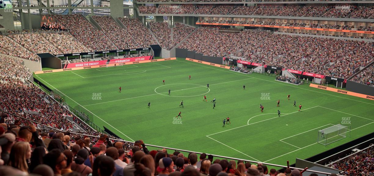 Mercedes-Benz Stadium - Section 229 Seat View