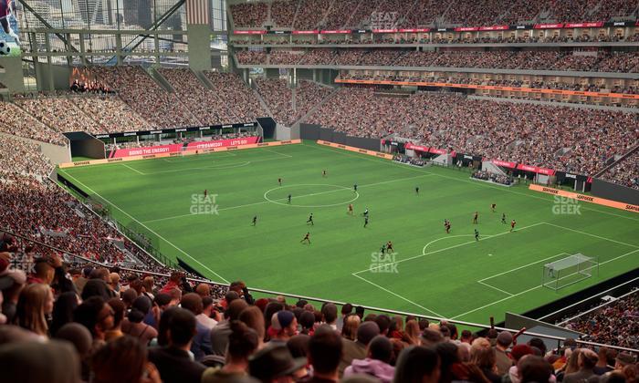 Mercedes-Benz Stadium - Section 229 Seat View