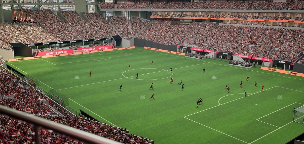 Mercedes-Benz Stadium - Section 230 Seat View