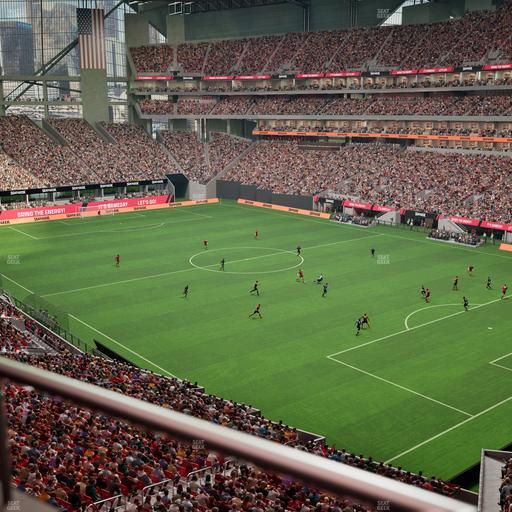 Mercedes-Benz Stadium - Section 230 Seat View