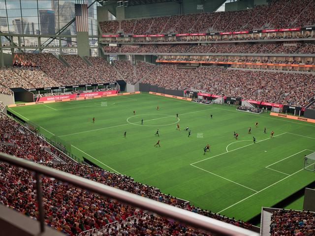Mercedes-Benz Stadium - Section 230 Seat View
