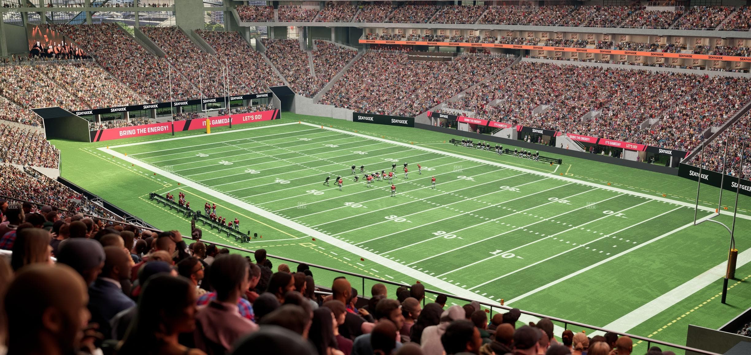 Mercedes-Benz Stadium - Section 230 Seat View