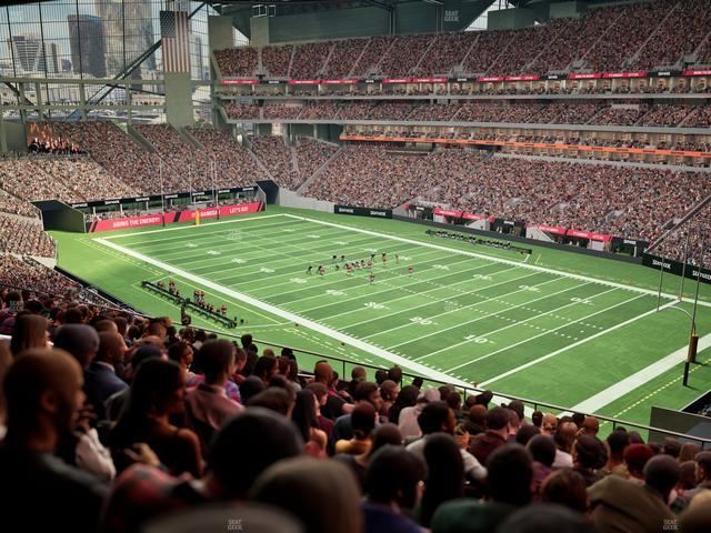 Mercedes-Benz Stadium - Section 230 Seat View