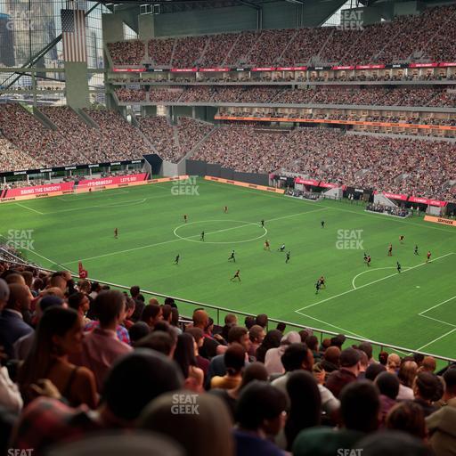 Mercedes-Benz Stadium - Section 230 Seat View