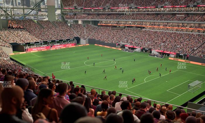 Mercedes-Benz Stadium - Section 230 Seat View