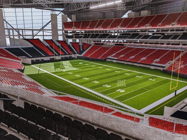 Mercedes-Benz Stadium - Section 230 Seat View