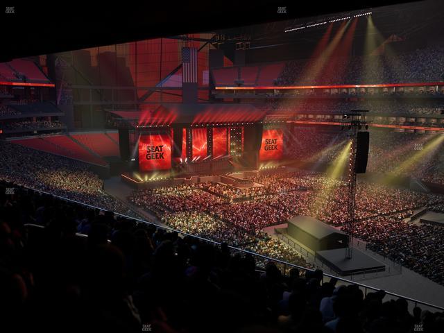 Mercedes-Benz Stadium - Section 230 Seat View