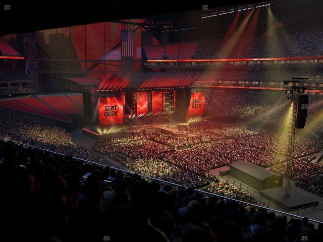 Mercedes-Benz Stadium - Section 231 Seat View
