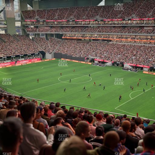 Mercedes-Benz Stadium - Section 231 Seat View