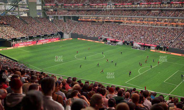 Mercedes-Benz Stadium - Section 231 Seat View