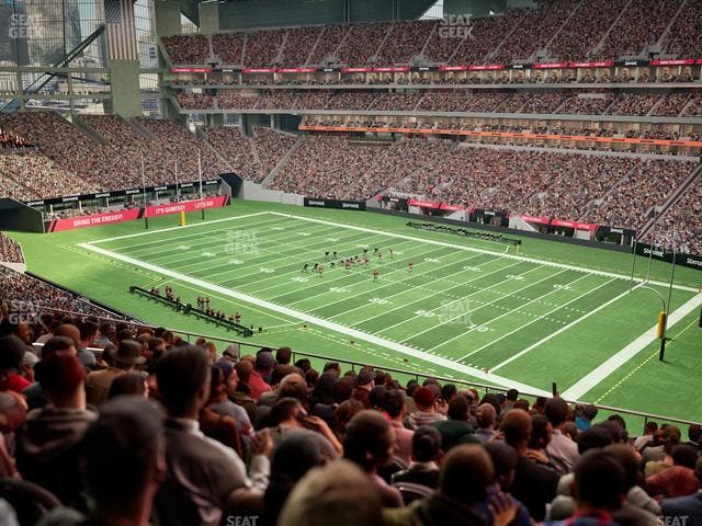 Mercedes-Benz Stadium - Section 231 Seat View