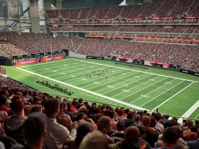 Mercedes-Benz Stadium - Section 231 Seat View