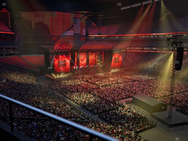 Mercedes-Benz Stadium - Section 231 Seat View