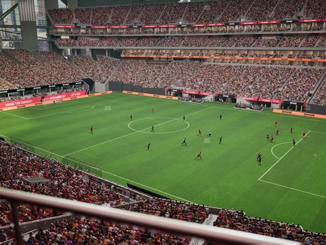 Mercedes-Benz Stadium - Section 232 Seat View