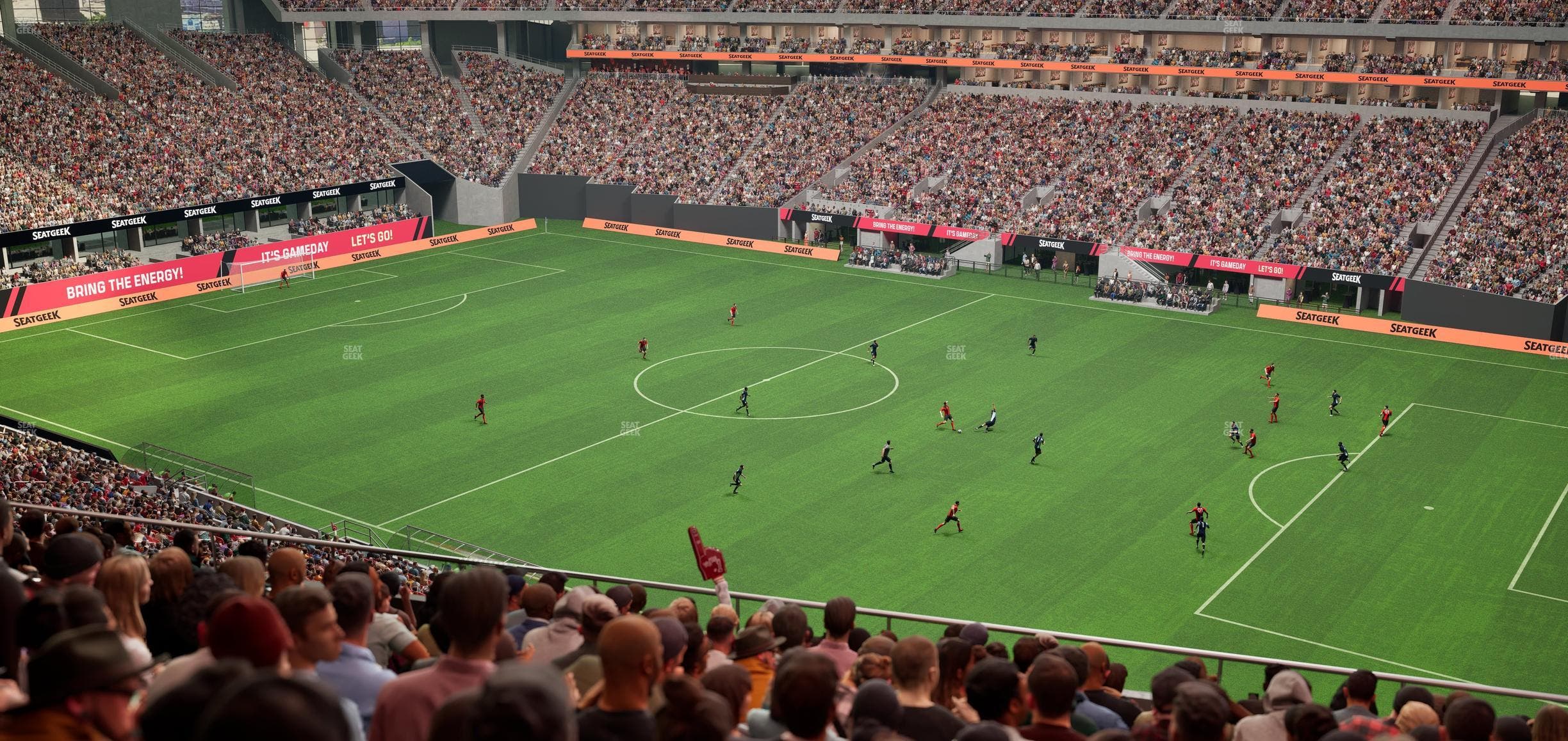 Mercedes-Benz Stadium - Section 232 Seat View