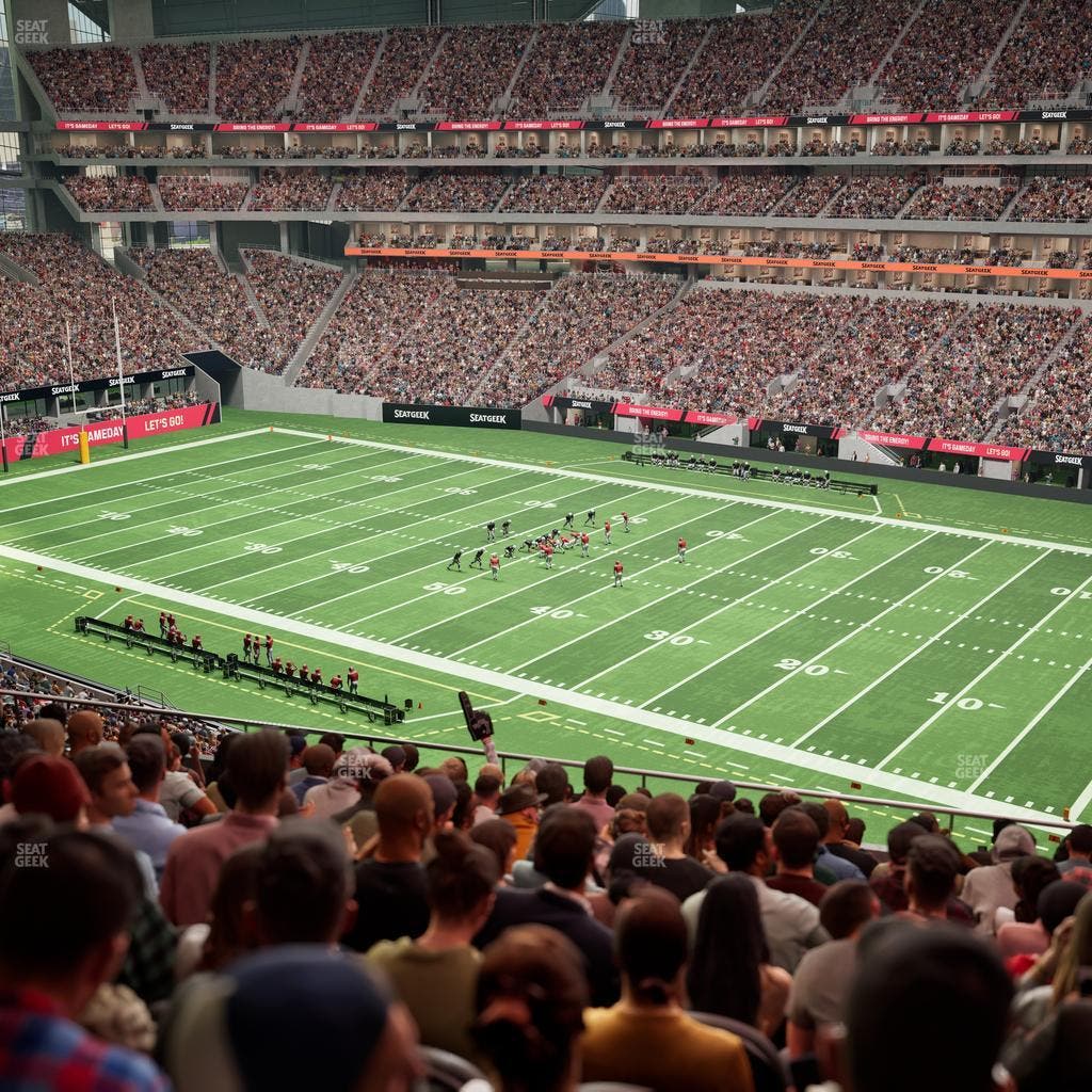 Mercedes-Benz Stadium - Section 232 Seat View