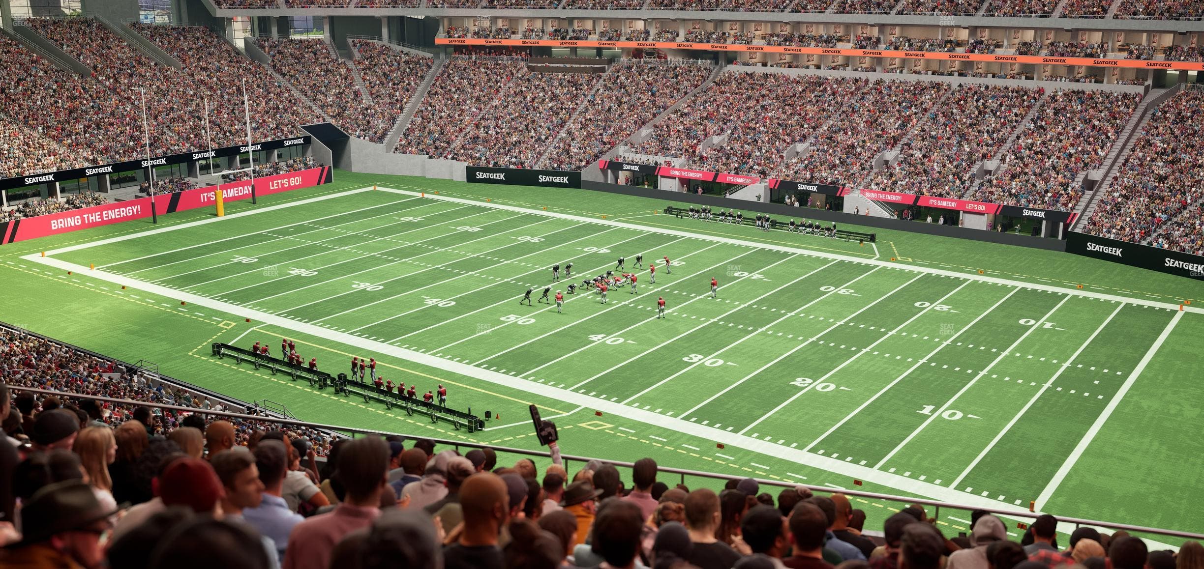 Mercedes-Benz Stadium - Section 232 Seat View